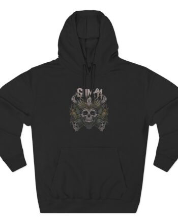 Sum 41 Skull Pyramid Three-Panel Fleece Hoodie
