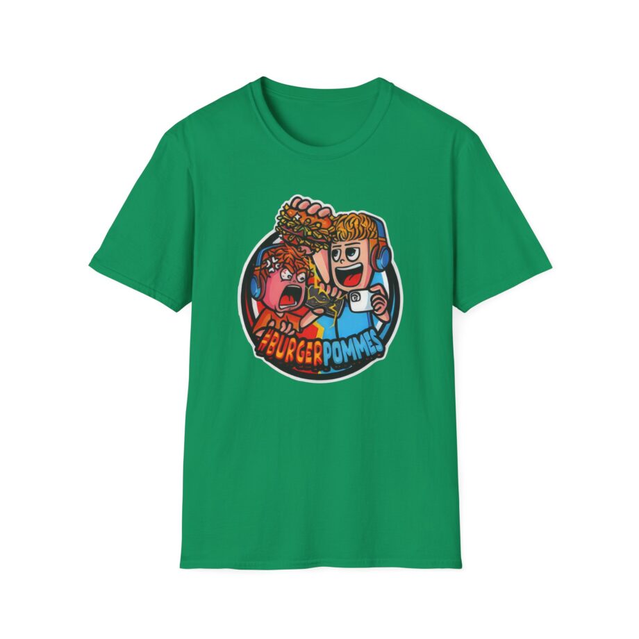 Burger Pommes Unisex Softstyle T-Shirt