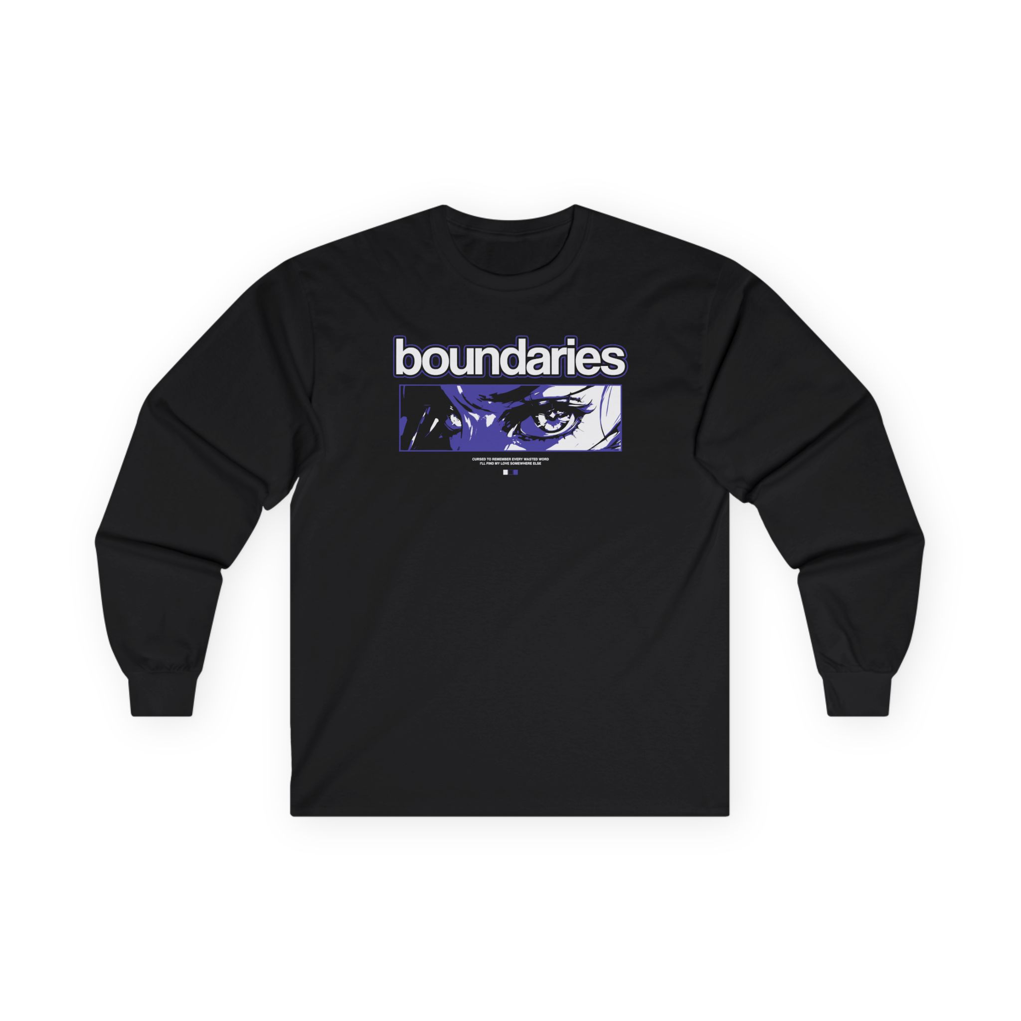 Boundaries Cursed to Remember Unisex Ultra Cotton Long Sleeve Tee