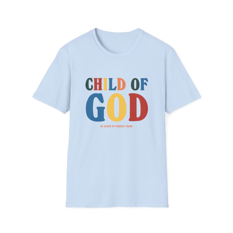 Forrest Frank Child of God by Forrest Unisex Softstyle T-Shirt