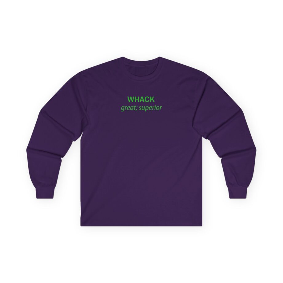Tierra Whack Great Superior Unisex Ultra Cotton Long Sleeve Tee
