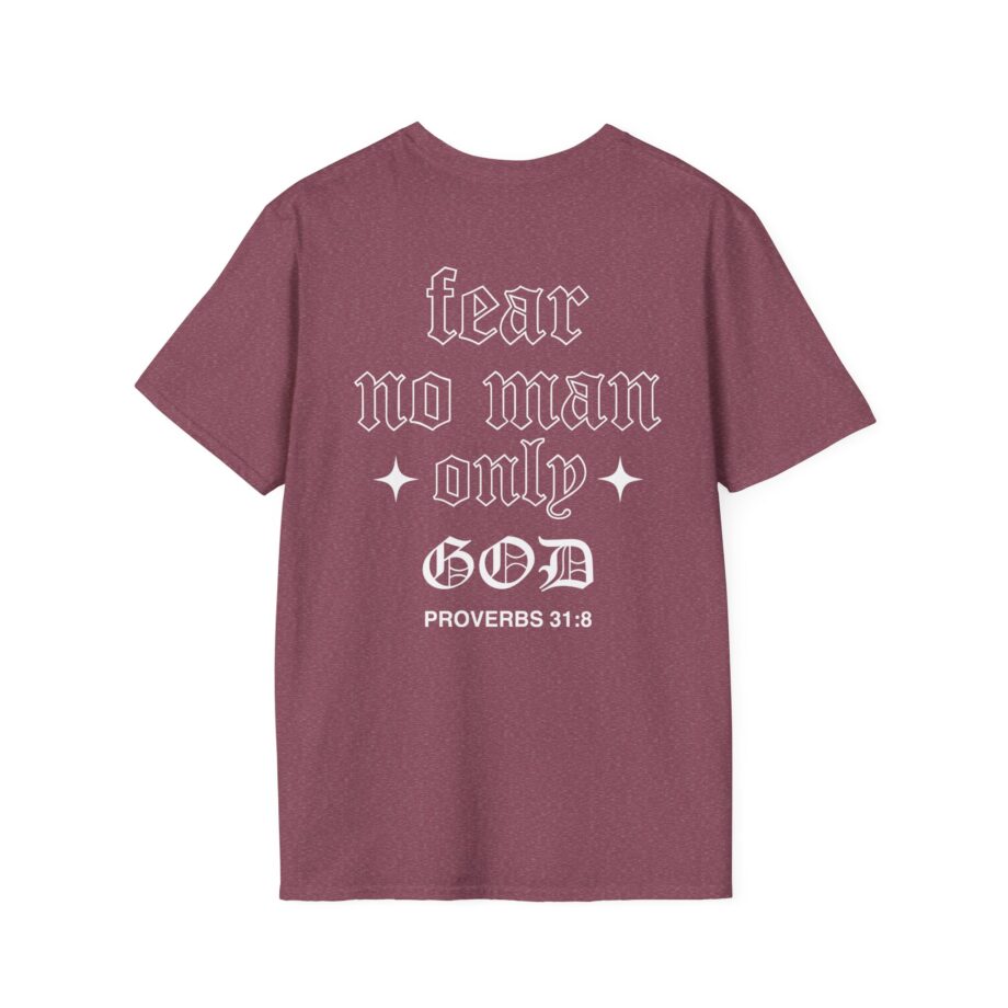 Ryan Garcia Fear No Man Only God Unisex Softstyle T-Shirt