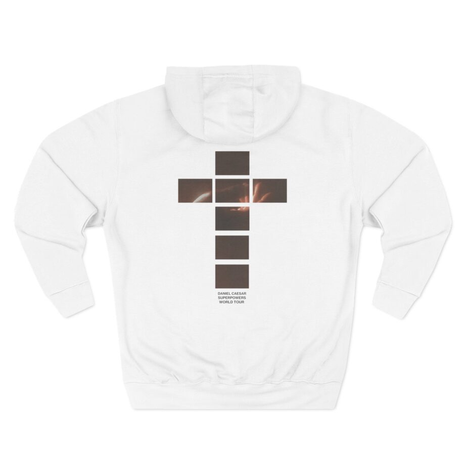 Daniel Caesar Superpowers World Tour Three-Panel Fleece Hoodie