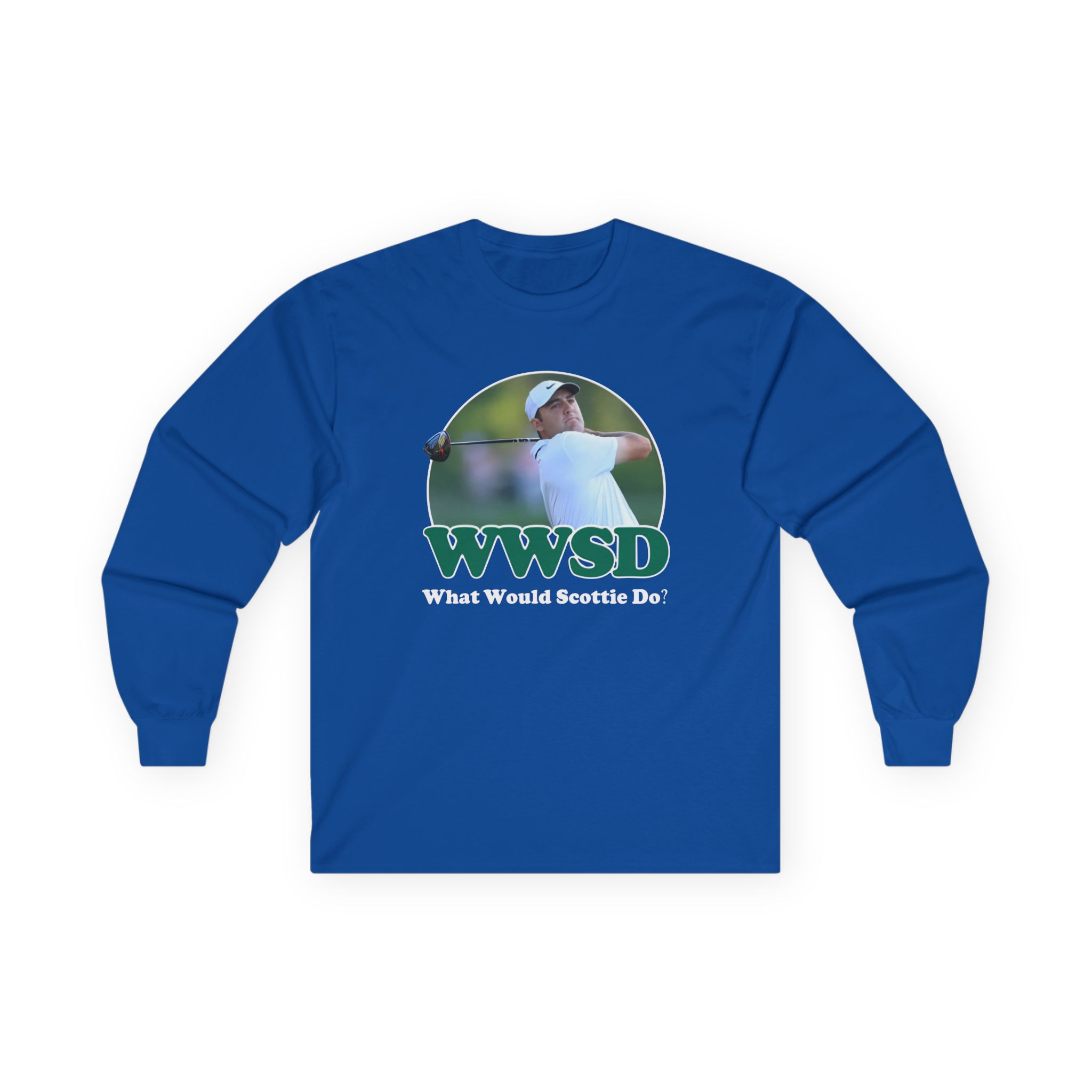Scottie Scheffler What Would Do Wwsd Unisex Ultra Cotton Long Sleeve Tee