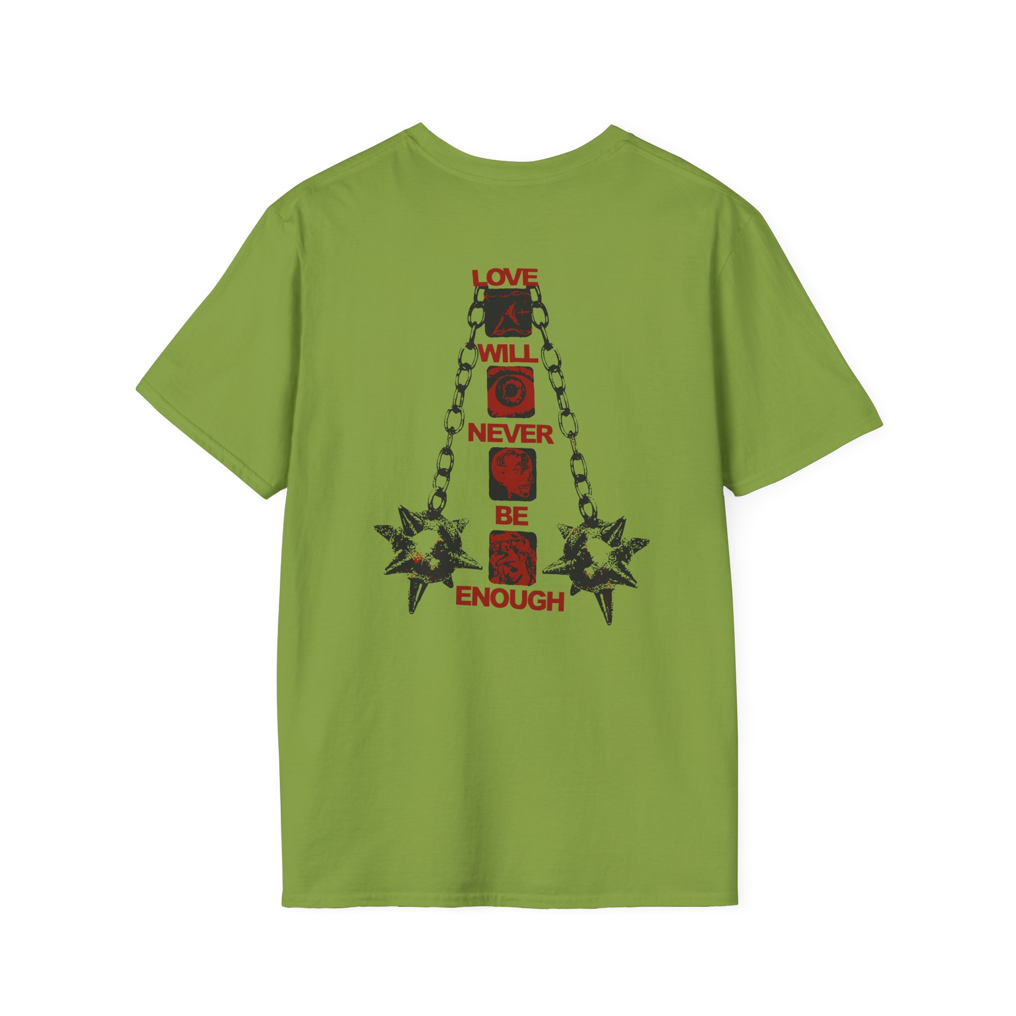 Kublai Khan - Never Enough Sportsgrey  Unisex Softstyle T-Shirt