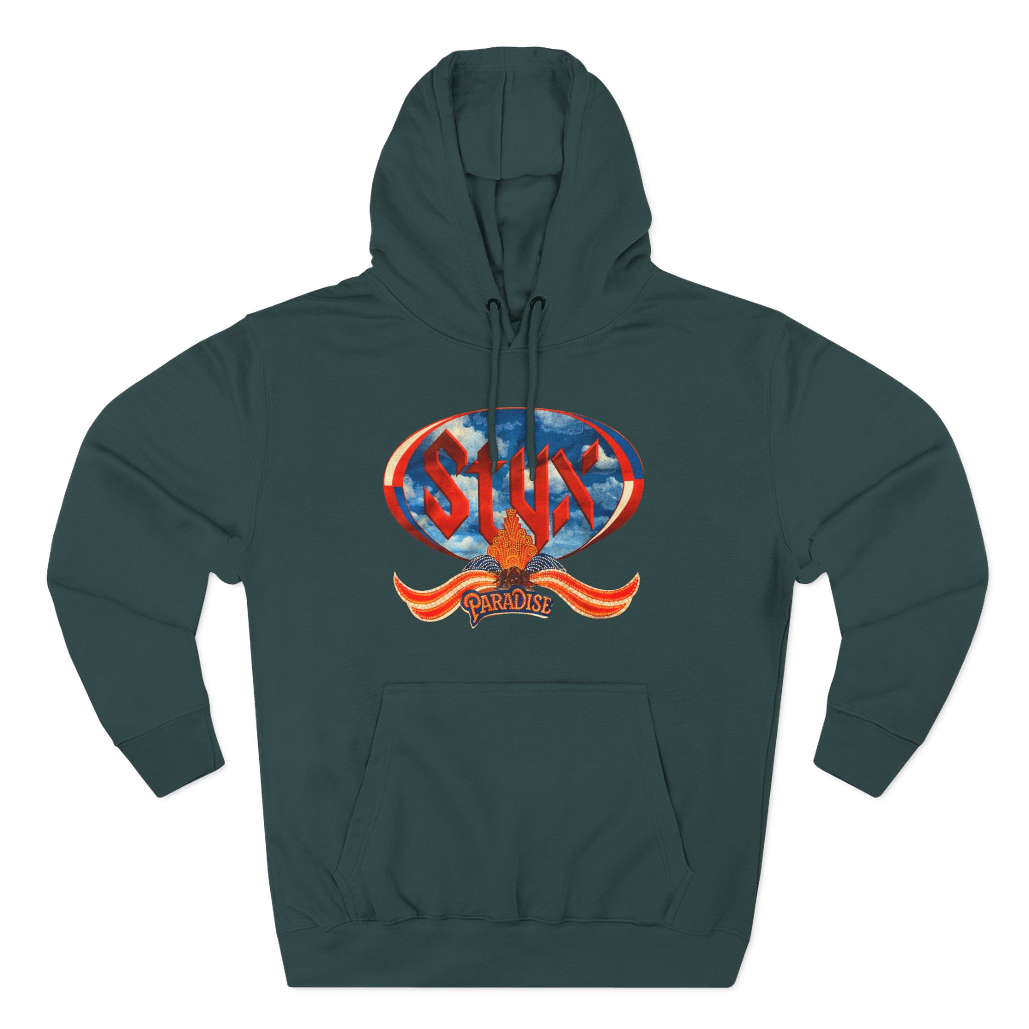 Styx Paradise Three-Panel Fleece Hoodie