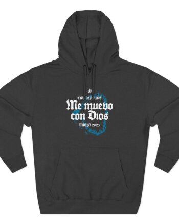 Cruz Cafune I Move With God Three-Panel Fleece Hoodie