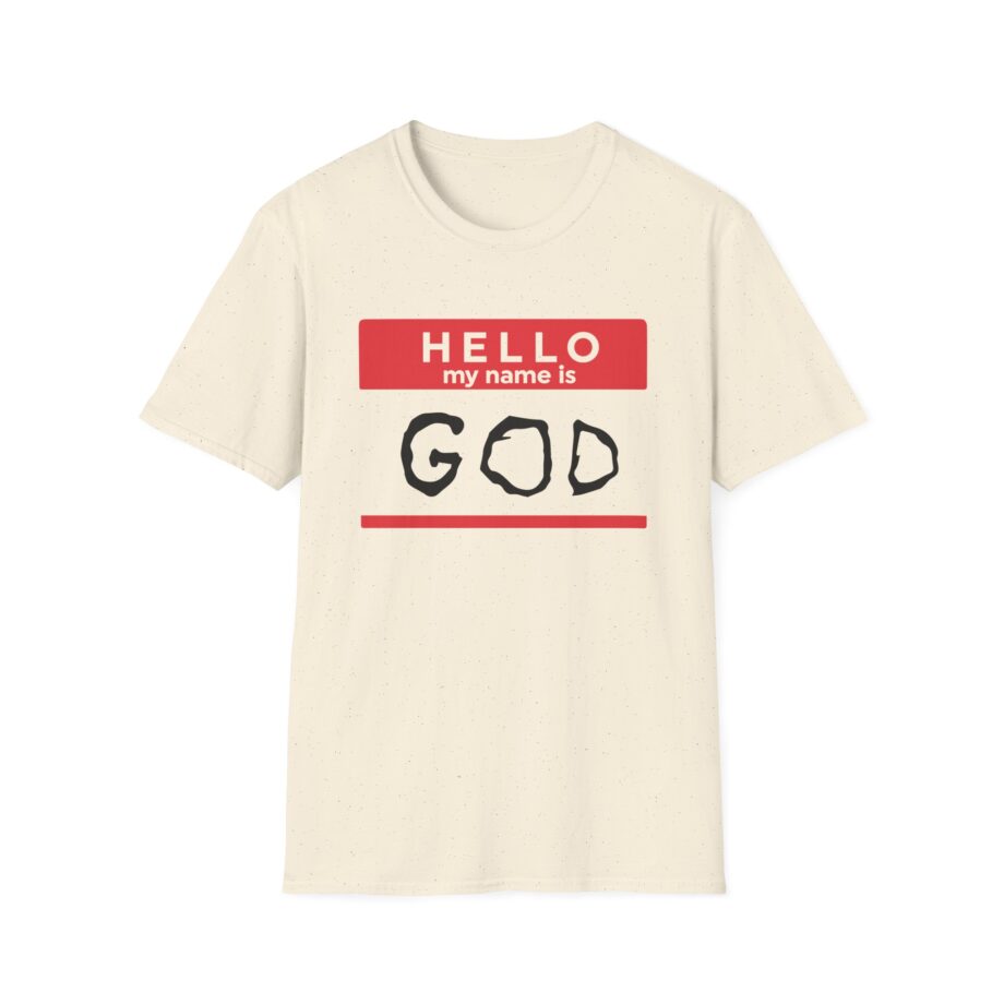 Aphex Twin Hello My Name is God Unisex Softstyle T-Shirt