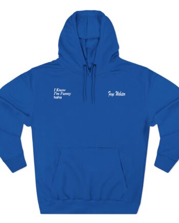 Faye Webster I Know I'm Funny Haha Three-Panel Fleece Hoodie