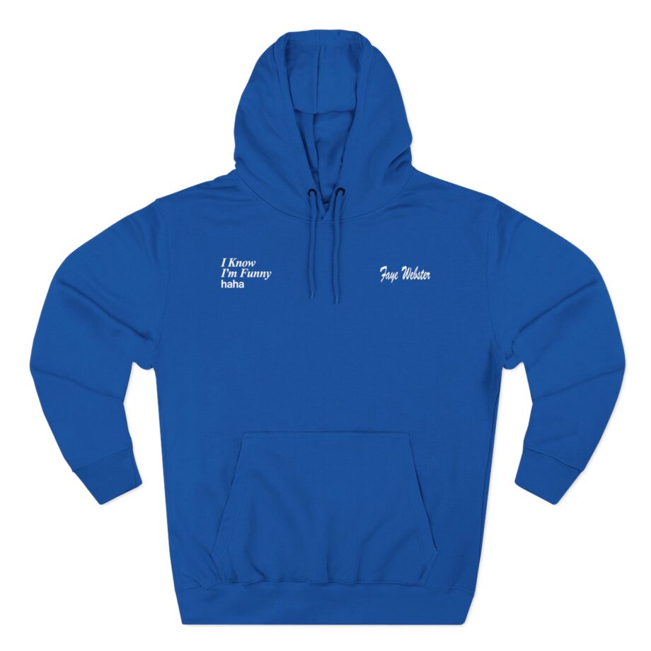 Faye Webster I Know I'm Funny Haha Three-Panel Fleece Hoodie