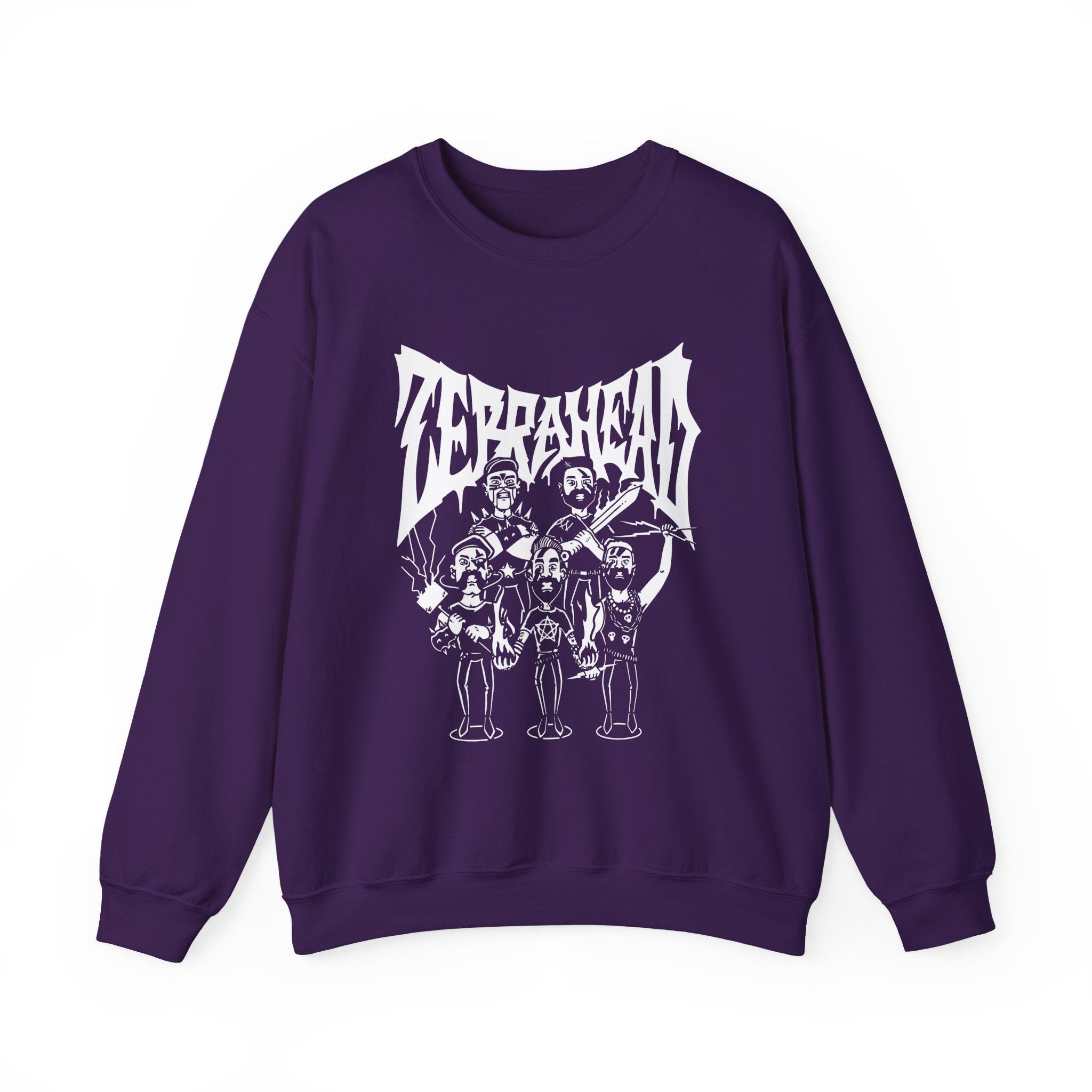Zebrahead Goth Unisex Heavy Blendâ„¢ Crewneck Sweatshirt