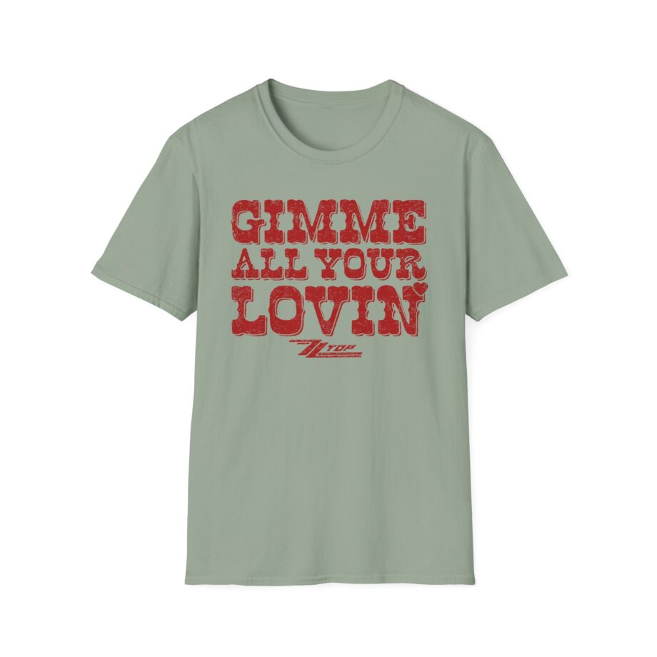 ZZ Top Valentine's Day Unisex Softstyle T-Shirt