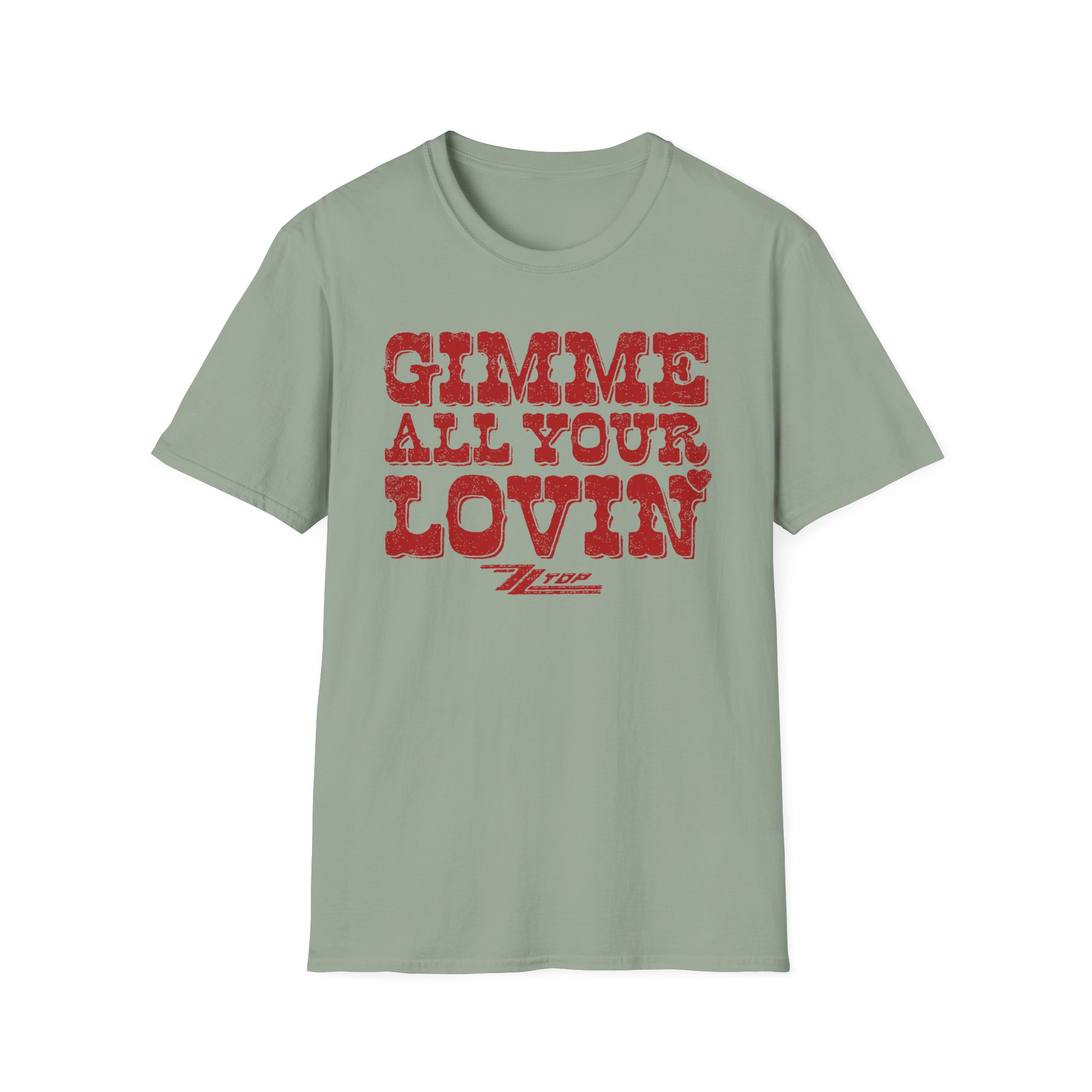 ZZ Top Valentine's Day Unisex Softstyle T-Shirt
