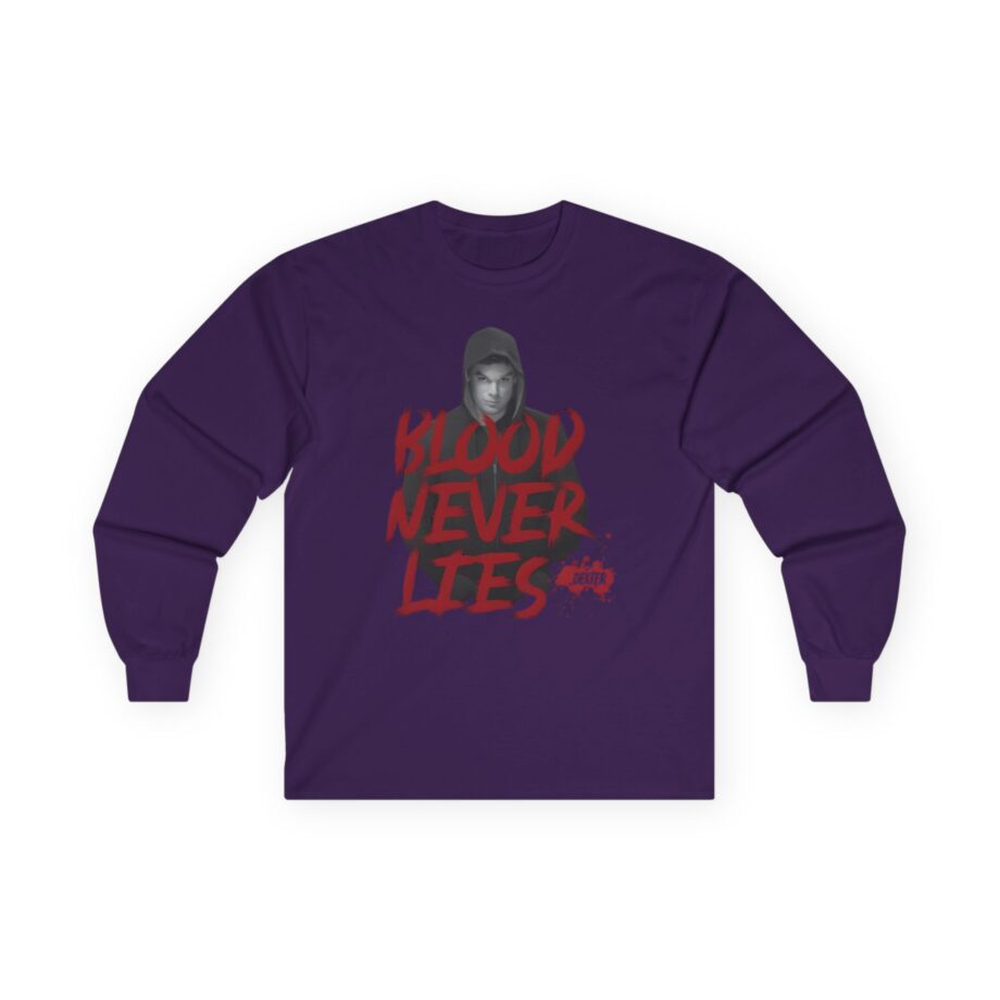 Dexter Blood Never Lies Unisex Ultra Cotton Long Sleeve Tee