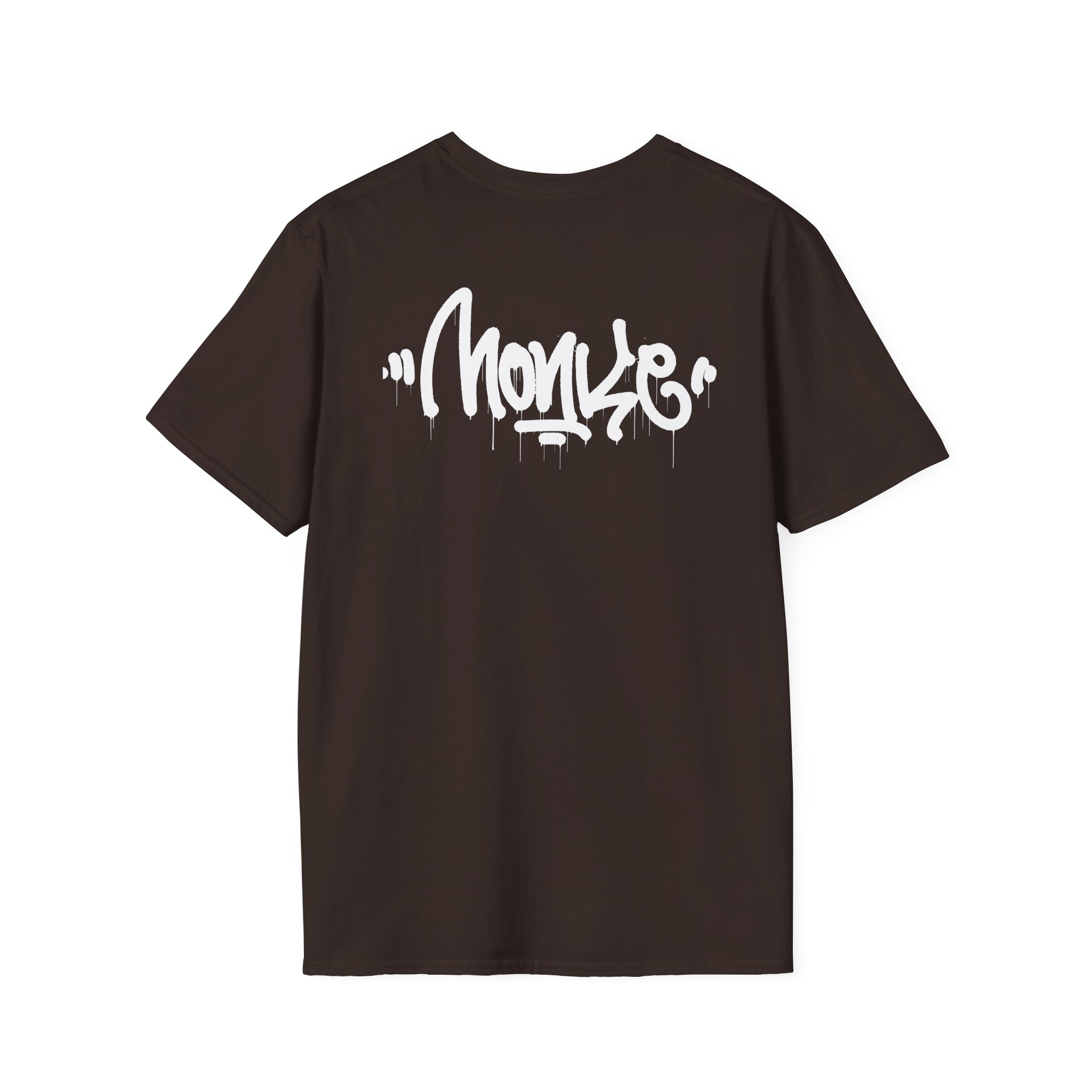 Spoonkid Monke Drip Unisex Softstyle T-Shirt