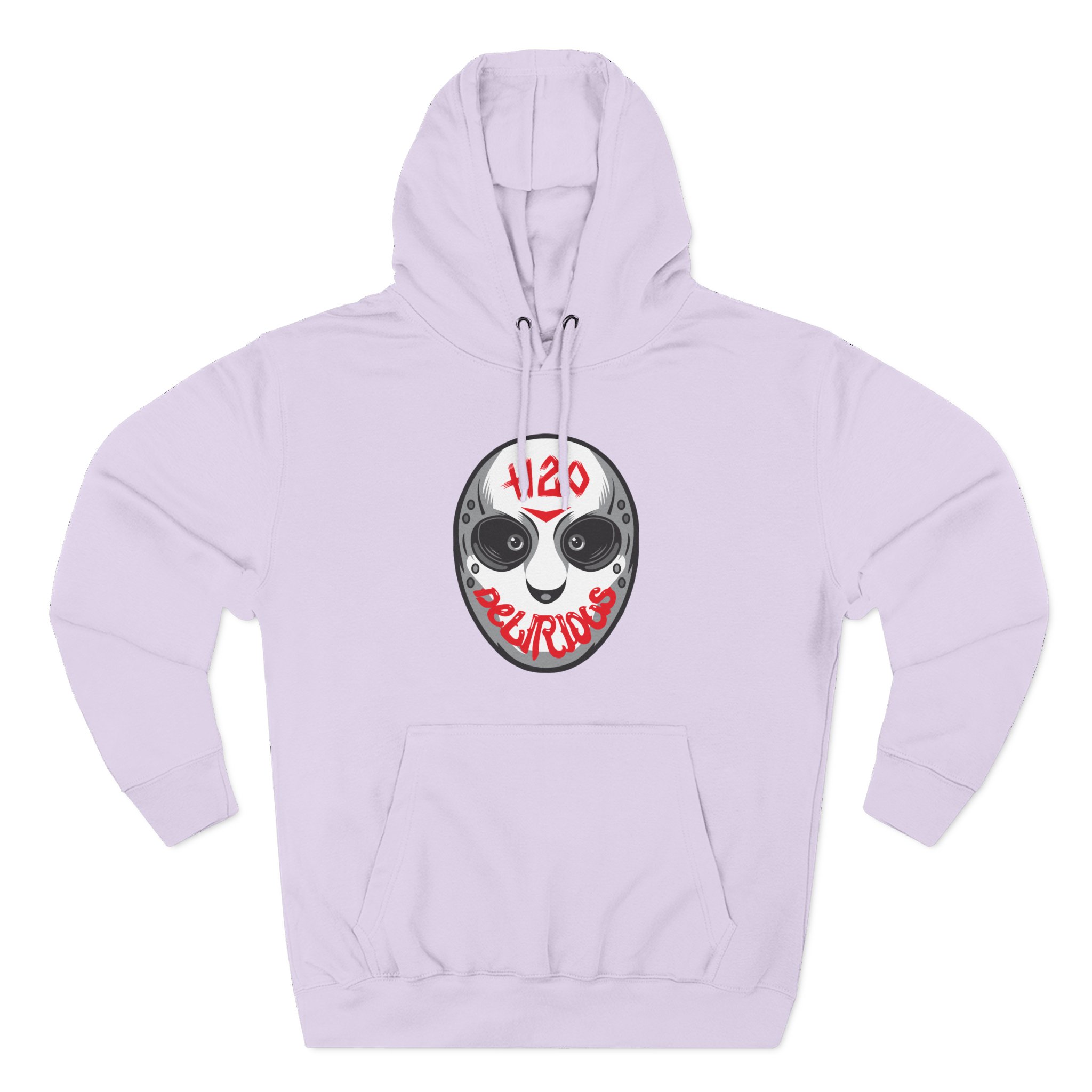 H2odelirious Face Mask Logo Three-Panel Fleece Hoodie