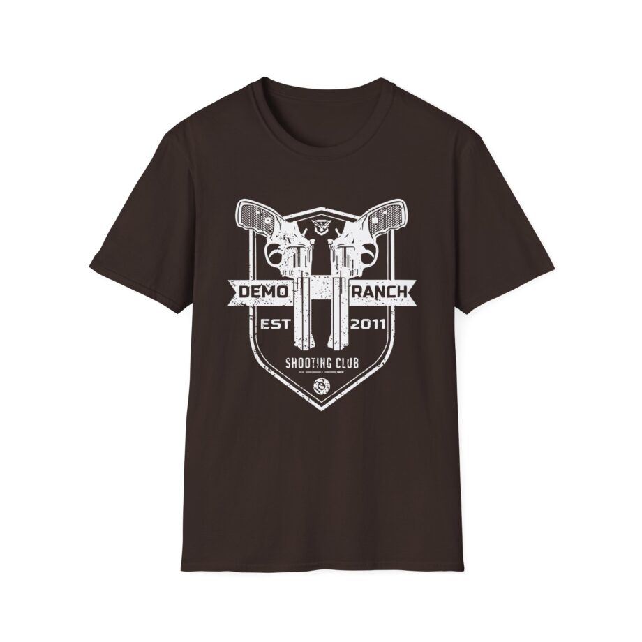 Demo Ranch Shooting Club Pocket Unisex Softstyle T-Shirt