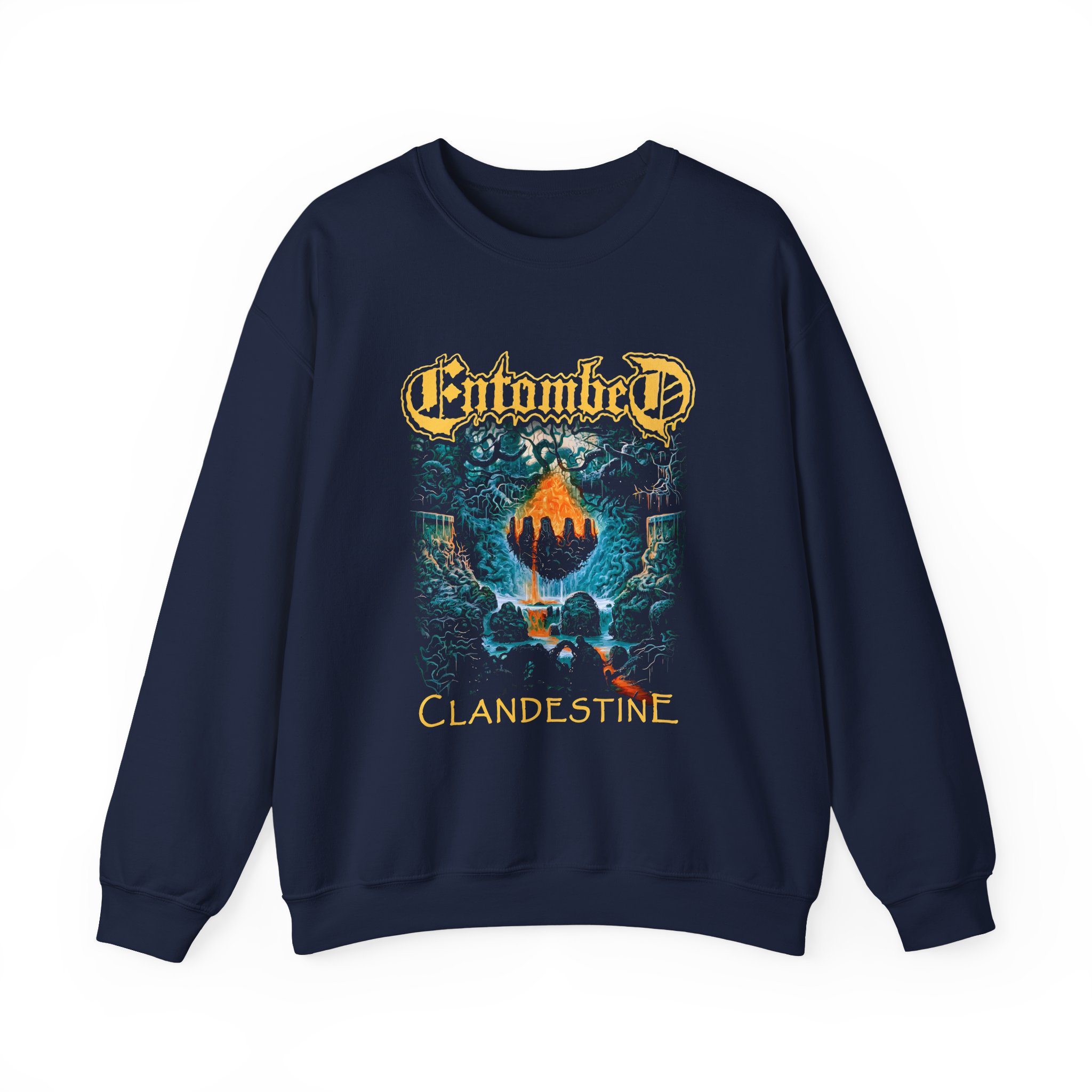 Entombed Clandestine Live Unisex Heavy Blendâ„¢ Crewneck Sweatshirt