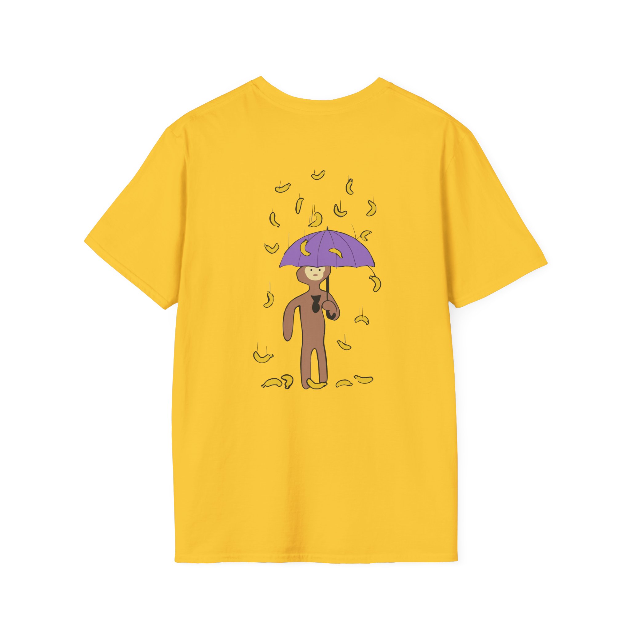 Spoonkid Raining Bananas Unisex Softstyle T-Shirt