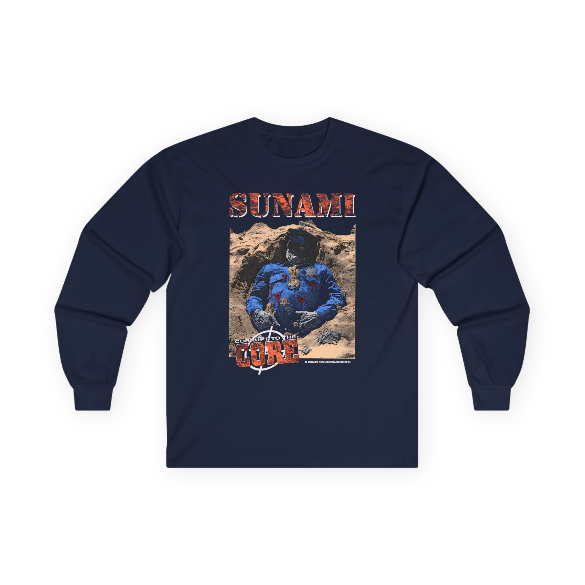 Sunami Corrupt to the Core Unisex Ultra Cotton Long Sleeve Tee
