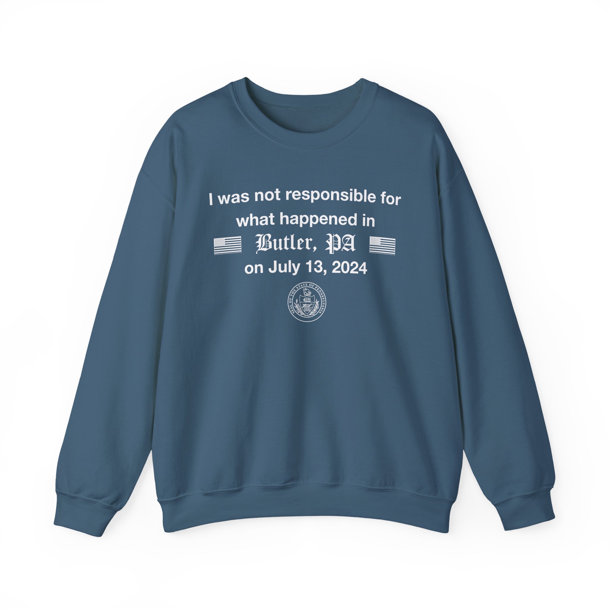 Jschlatt the Presidential Mishap Unisex Heavy Blendâ„¢ Crewneck Sweatshirt