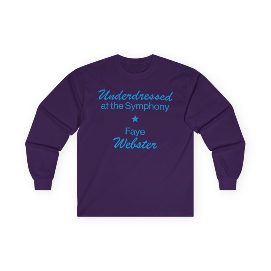 Faye Webster Underdressed at the Symphony 2024 Tour Unisex Ultra Cotton Long Sleeve Tee