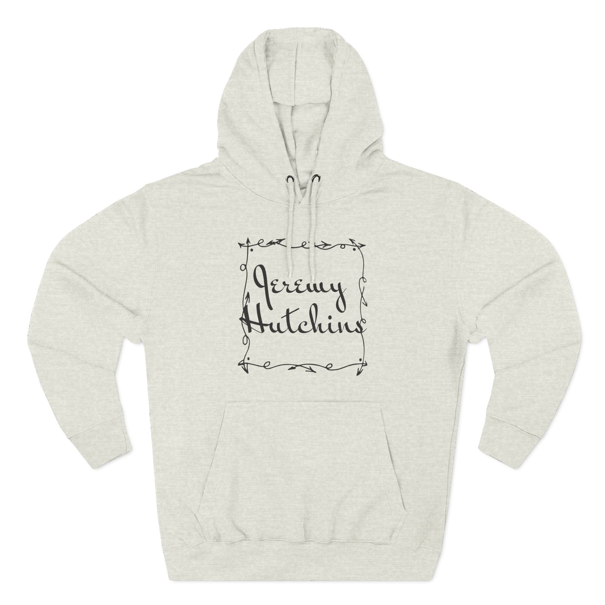 Jeremy Hutchins Three-Panel Fleece Hoodie