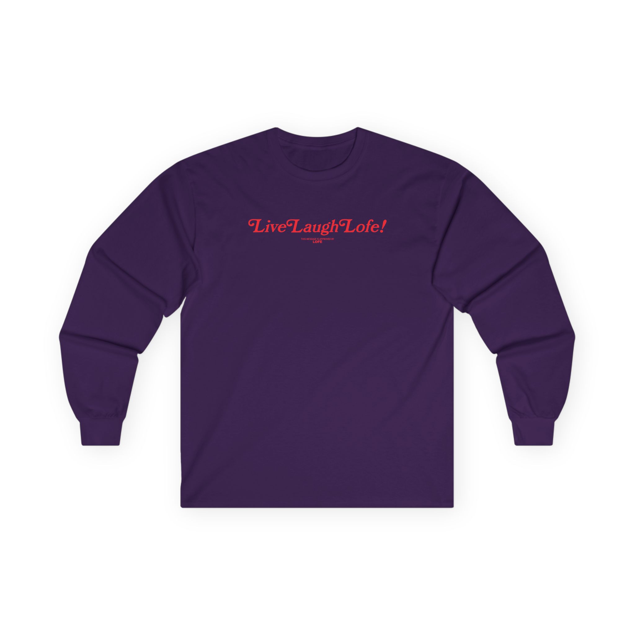 Life Lauge Lofe Unisex Ultra Cotton Long Sleeve Tee