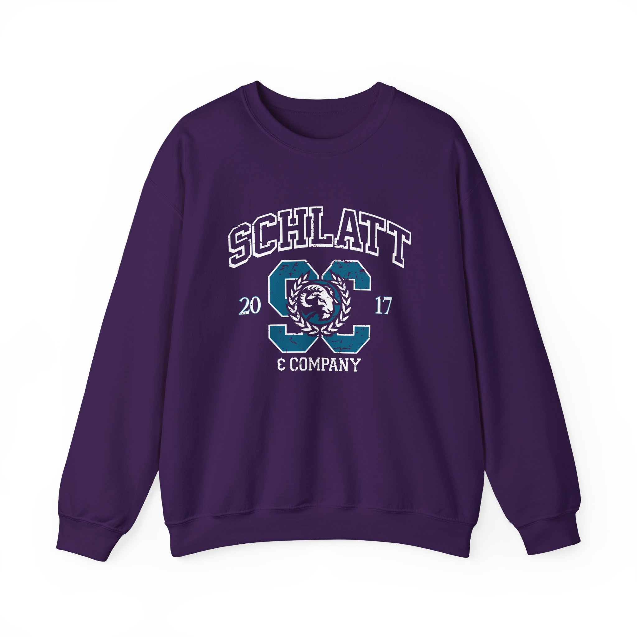 Jschlatt Schlatt & Co. Collegiate Unisex Heavy Blendâ„¢ Crewneck Sweatshirt
