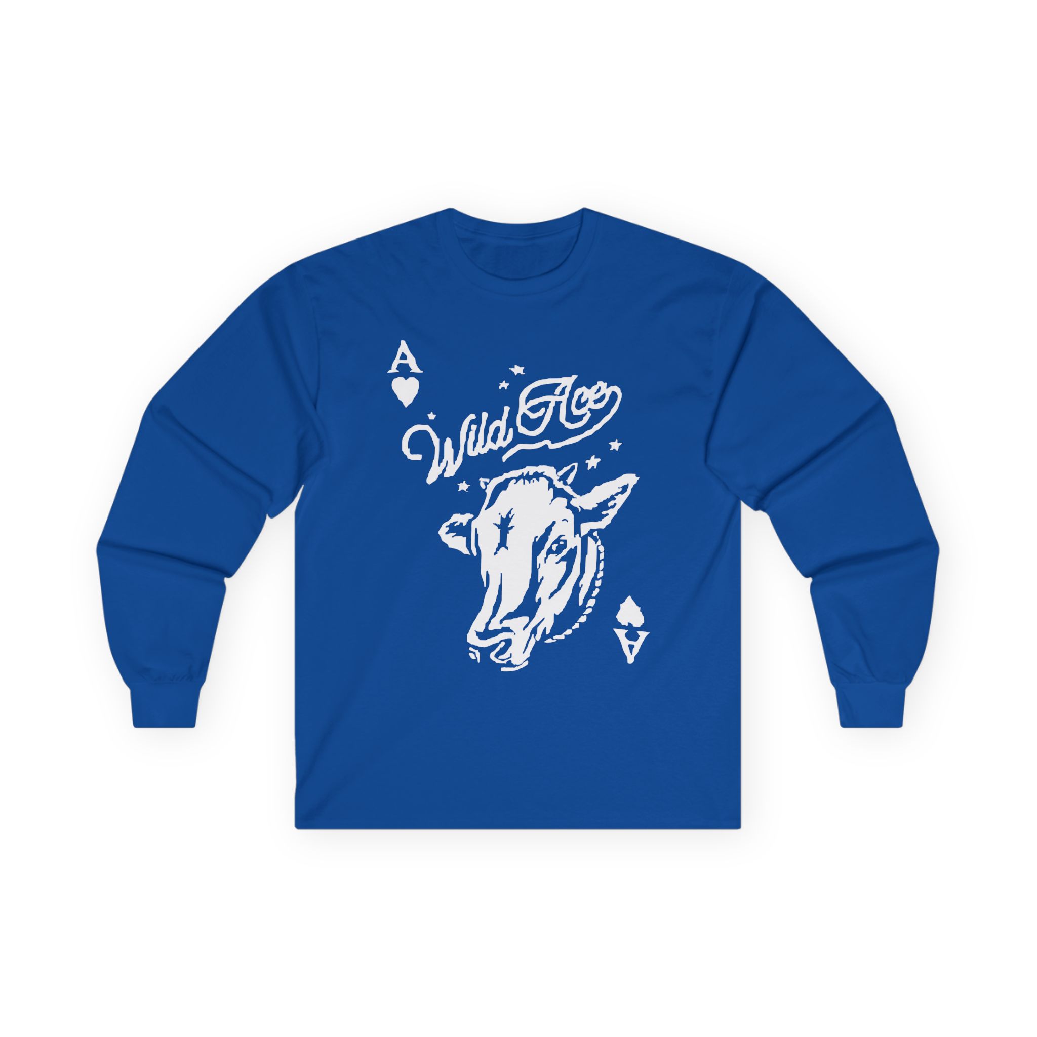 Kallmekris Wild Ace Knit Unisex Ultra Cotton Long Sleeve Tee