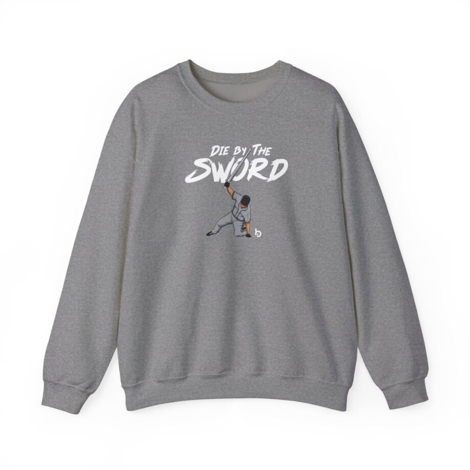 Trevor Bauer Die by the Sword Unisex Heavy Blend™ Crewneck Sweatshirt