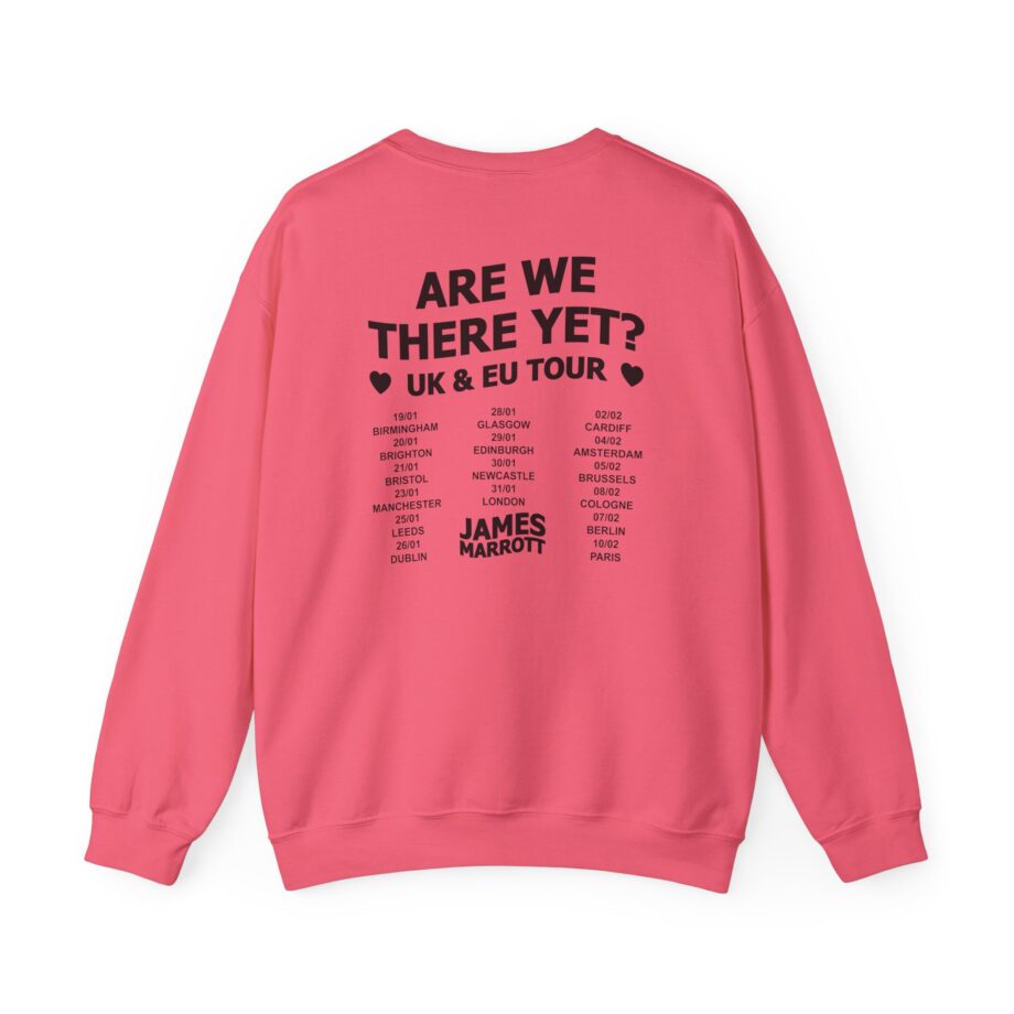 James Marriott 2024 Tour Logo Unisex Heavy Blend™ Crewneck Sweatshirt