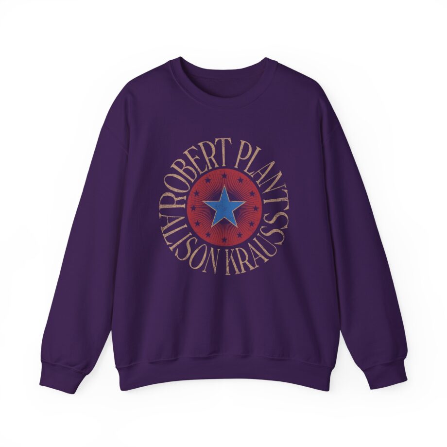 Robert Plant Star Unisex Heavy Blend™ Crewneck Sweatshirt