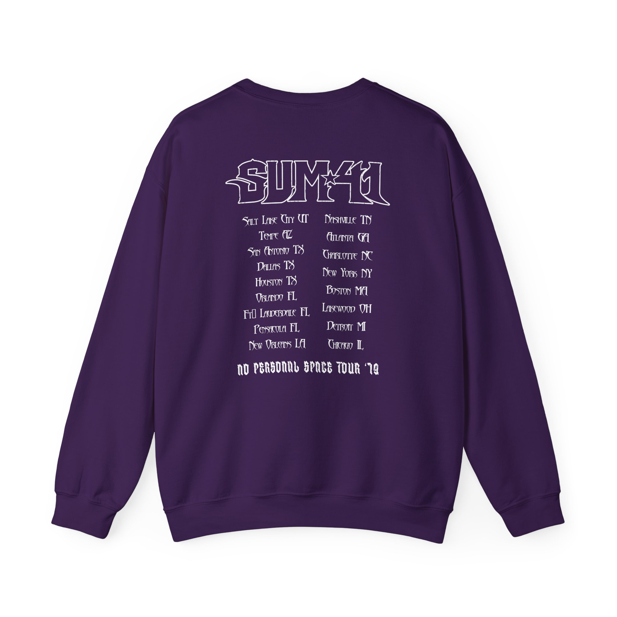 Sum 41 Reap41 Itin Unisex Heavy Blendâ„¢ Crewneck Sweatshirt