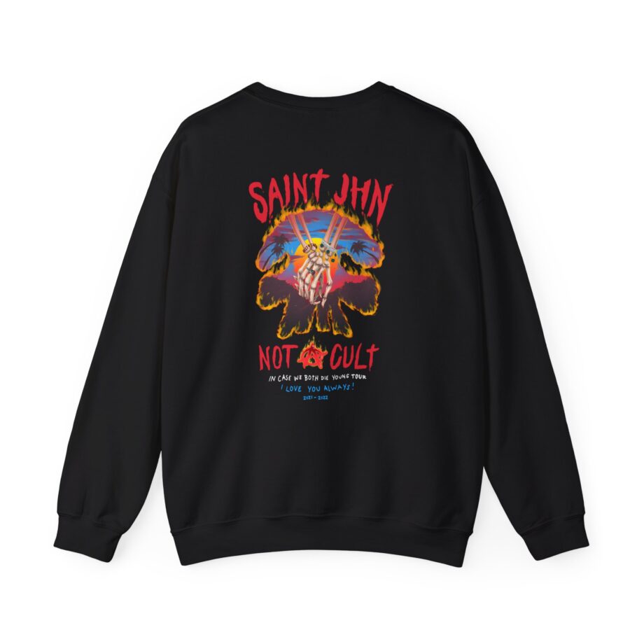 Saint Jhn Horse Stampede Unisex Heavy Blend™ Crewneck Sweatshirt