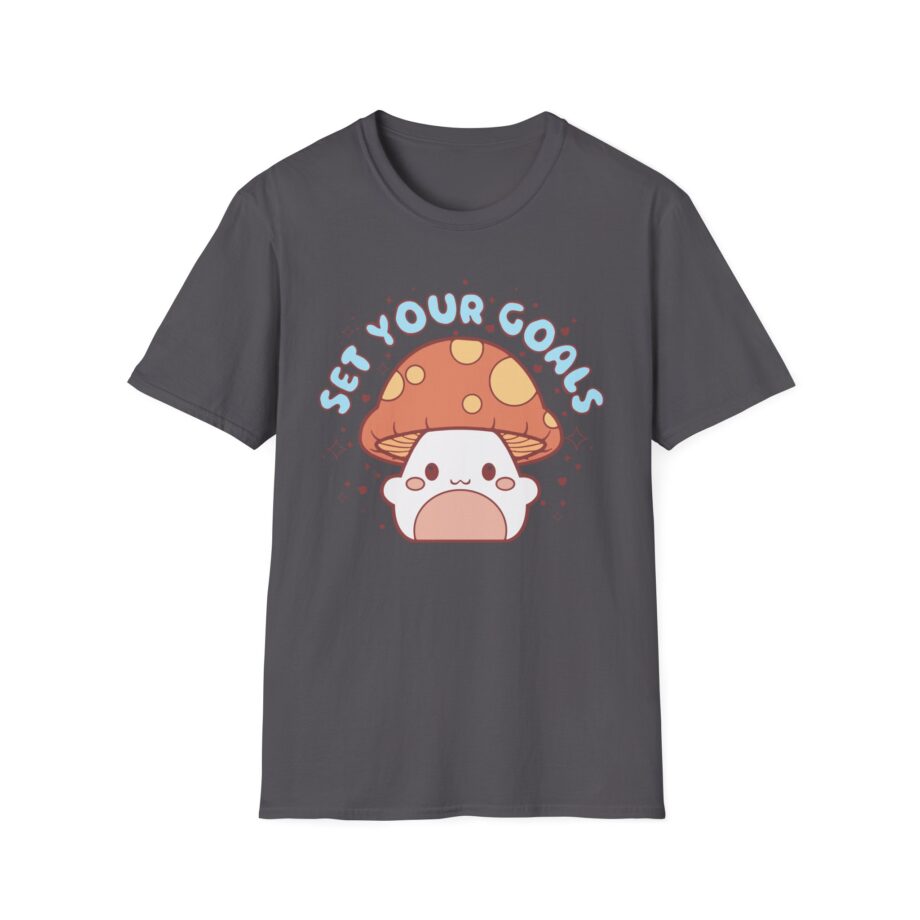 Set Your Goals Shroom Unisex Softstyle T-Shirt