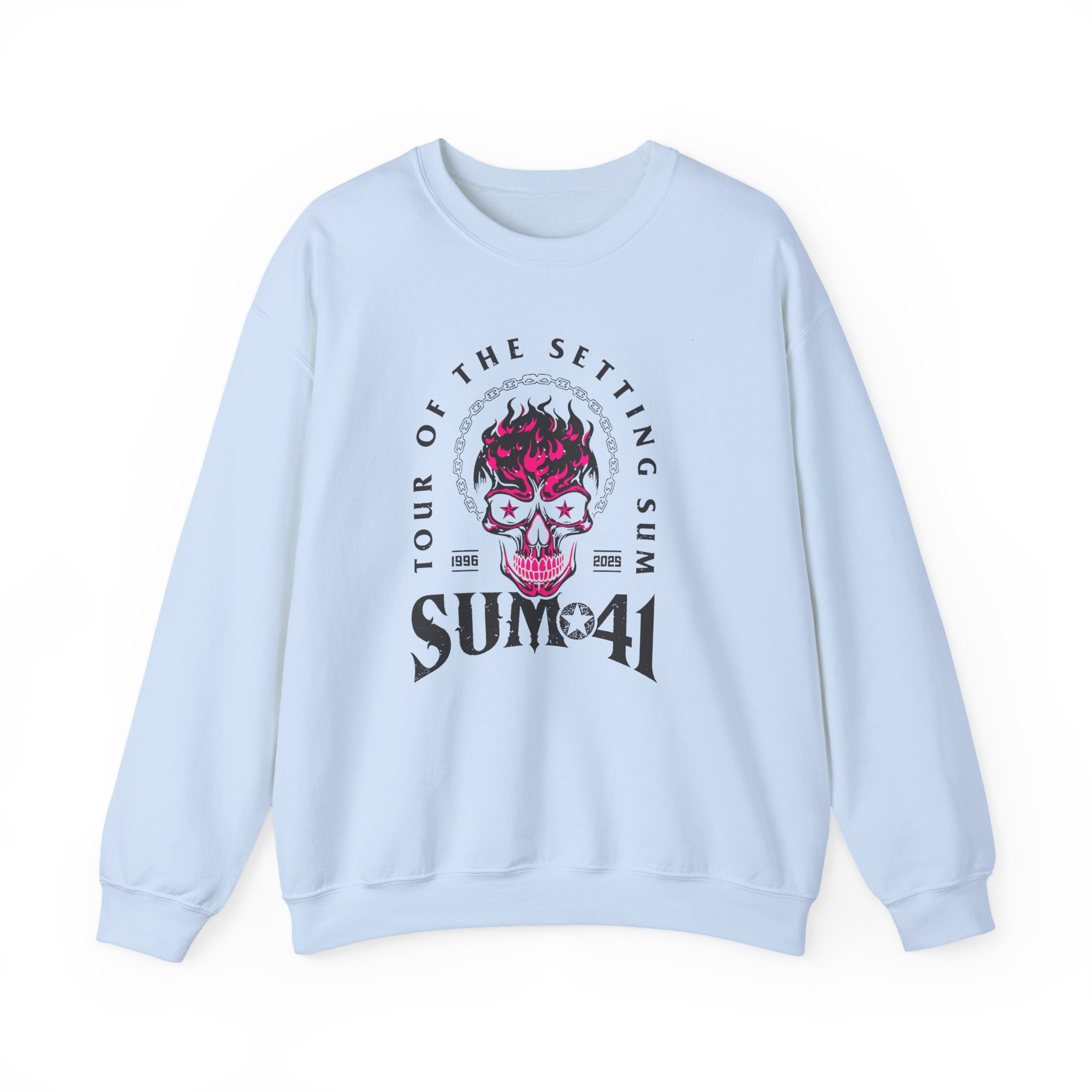 Sum 41 Tour of the Setting Sum Unisex Heavy Blendâ„¢ Crewneck Sweatshirt