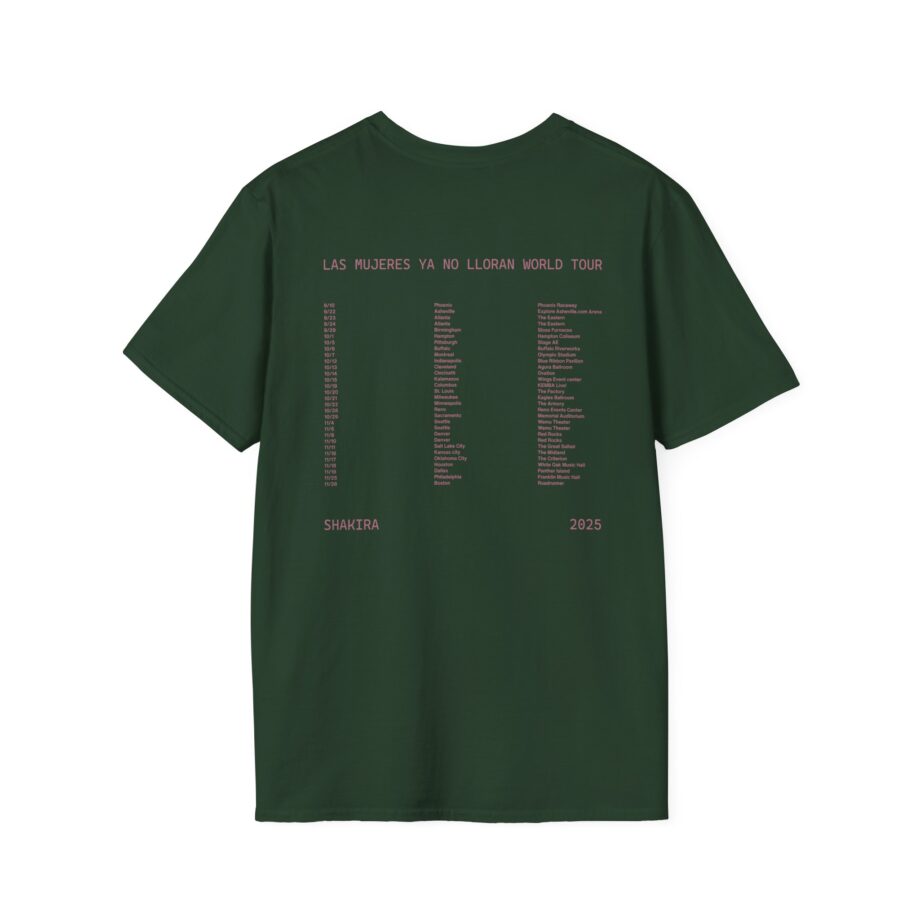 Shakira LMYNL World Tour Unisex Softstyle T-Shirt