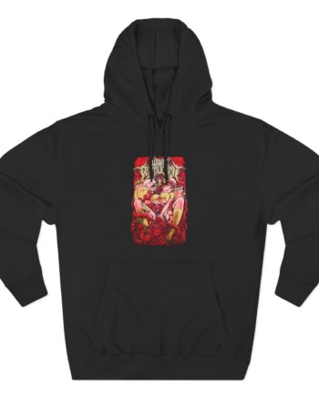 Within Destruction Anime Three-Panel Fleece Hoodie