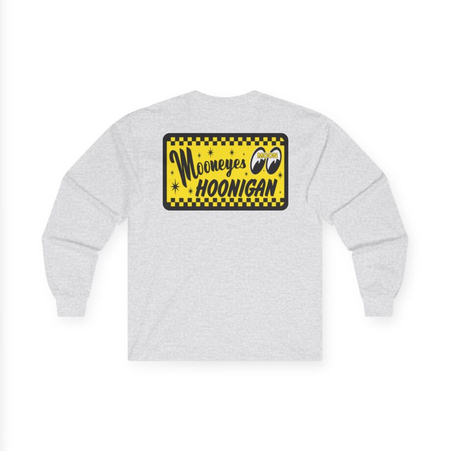 Ken Block Hoonigan X Mooneyes Go With Hoon Unisex Ultra Cotton Long Sleeve Tee