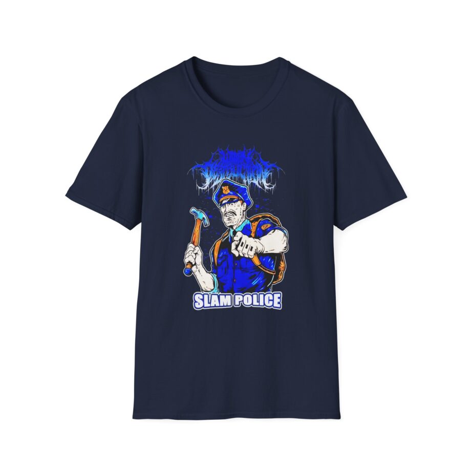 Within Destruction Slam Police Unisex Softstyle T-Shirt