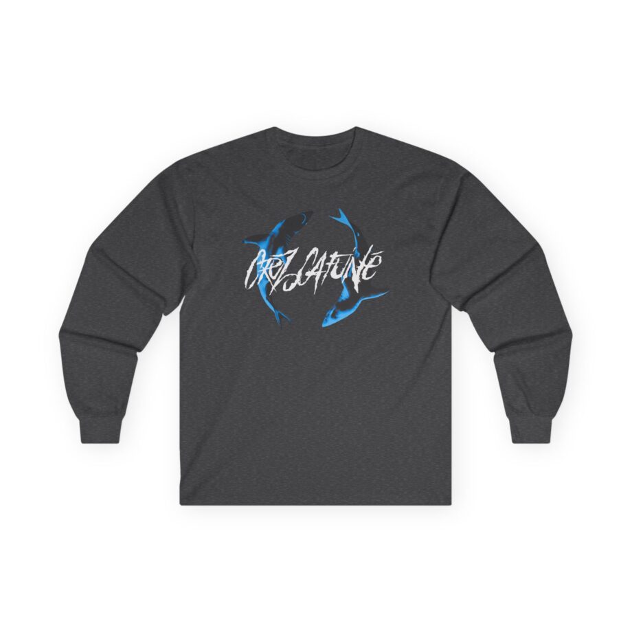 Cruz Cafune Double Shark Unisex Ultra Cotton Long Sleeve Tee