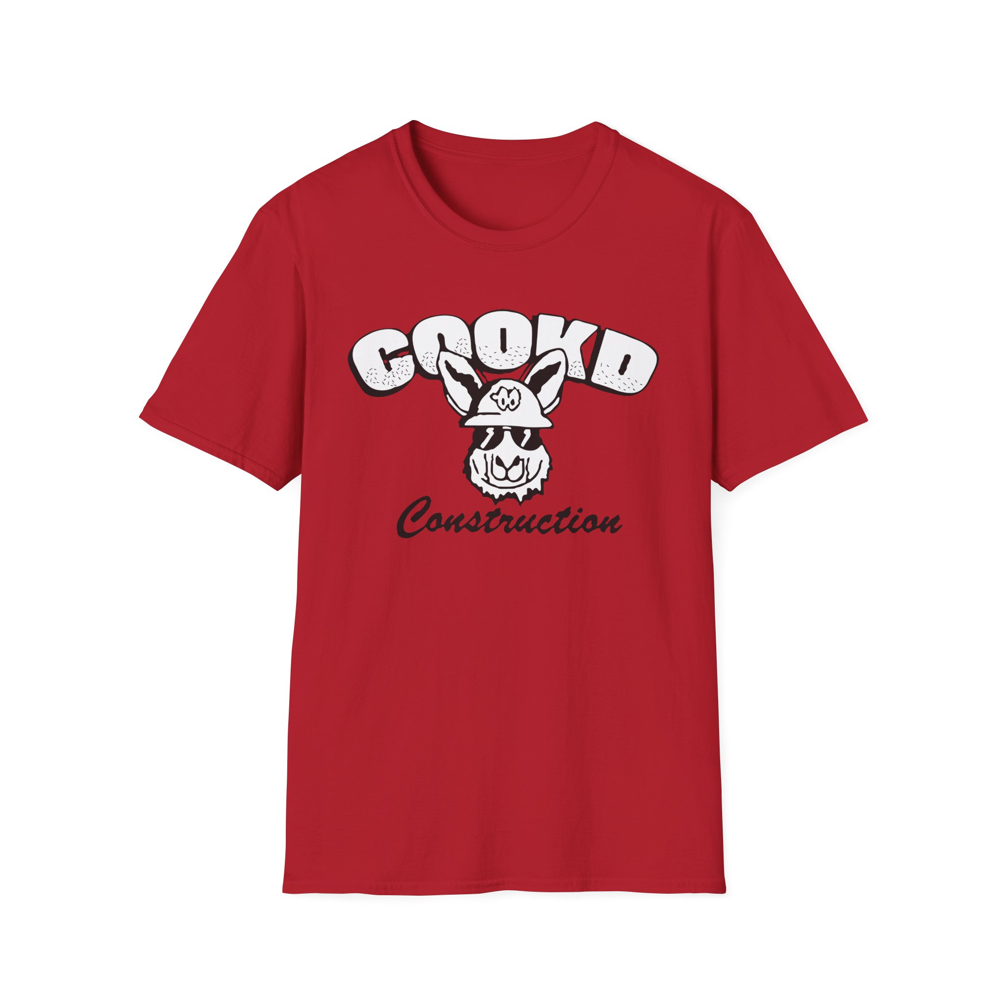 Lazarbeam Cookd Construction Unisex Softstyle T-Shirt
