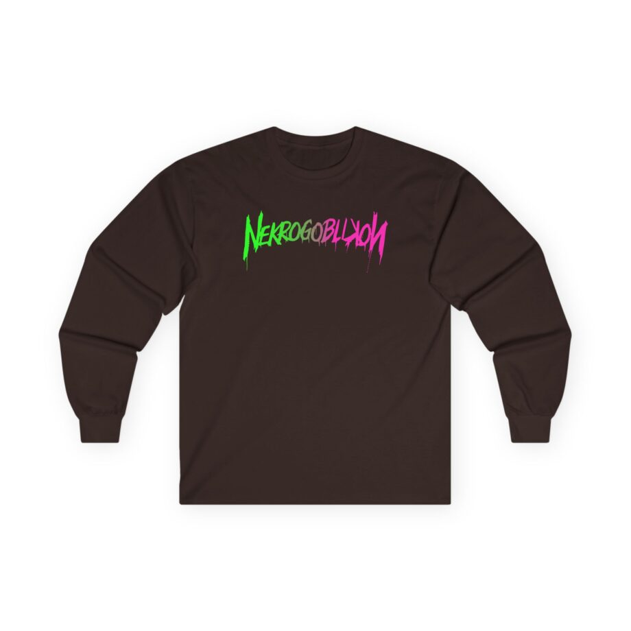 Nekrogoblikon Goblin Mode Wicked Ombre Unisex Ultra Cotton Long Sleeve Tee