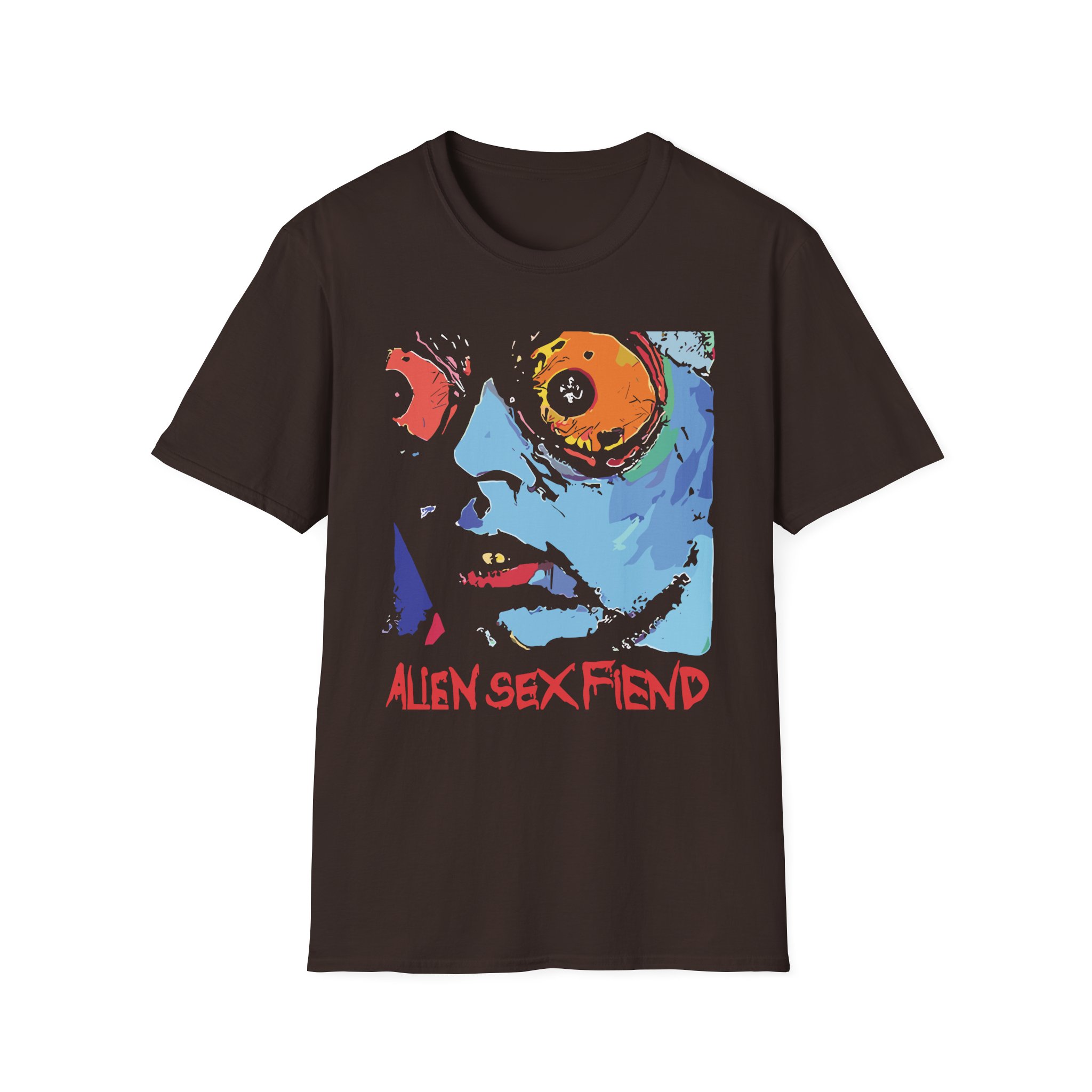 Alien Sex Fiend Acid Bath Unisex Softstyle T-Shirt