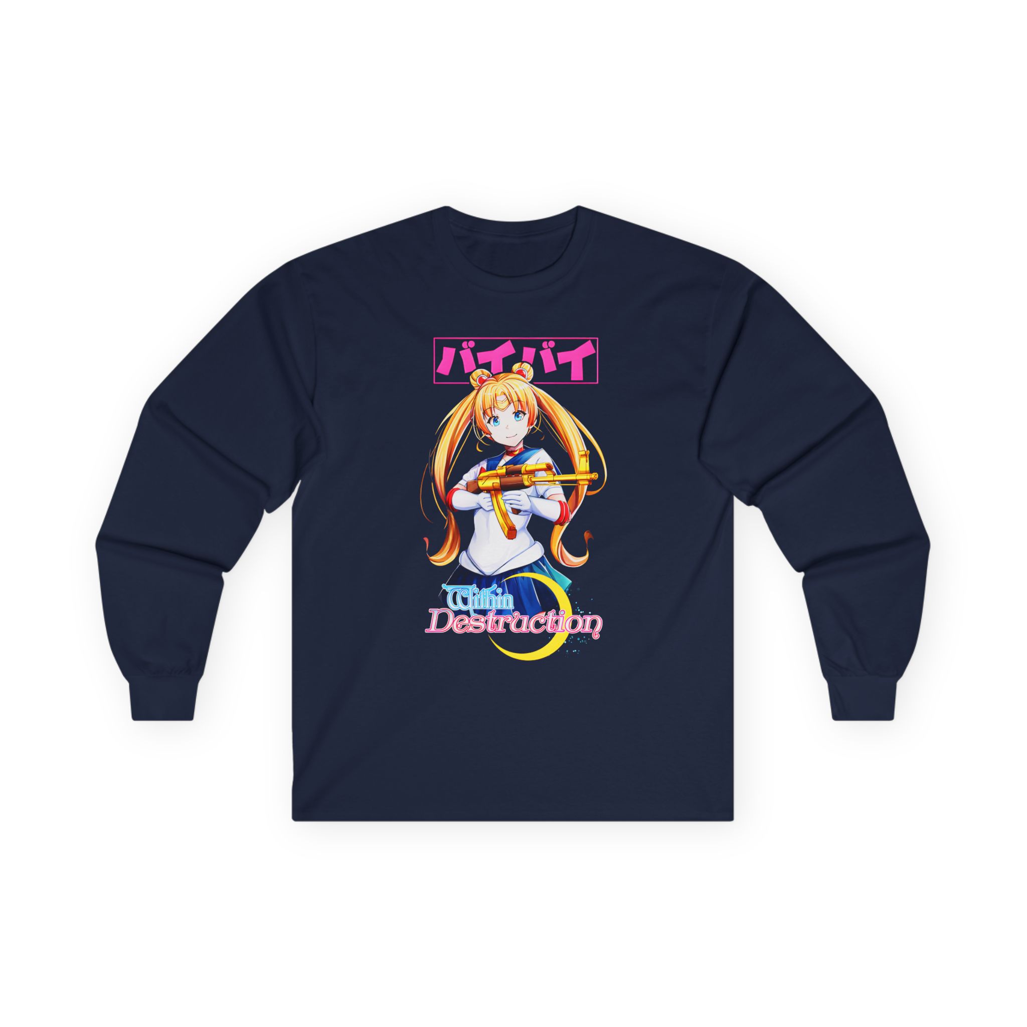 Within Destruction Sailor Moon Unisex Ultra Cotton Long Sleeve Tee