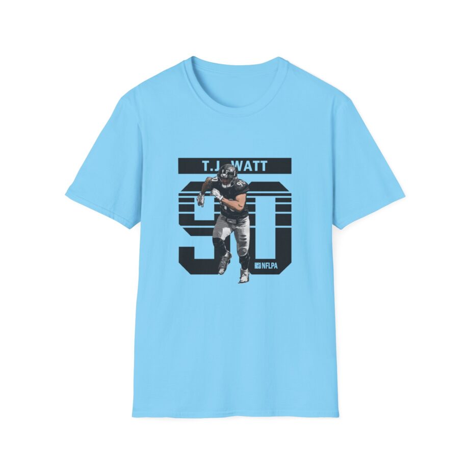 Tj Watt Grunge Unisex Softstyle T-Shirt