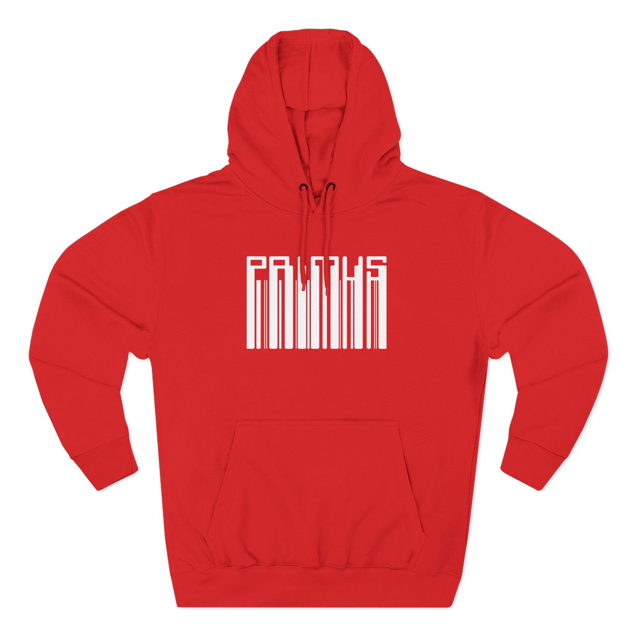 Primus Black Barcode Three-Panel Fleece Hoodie