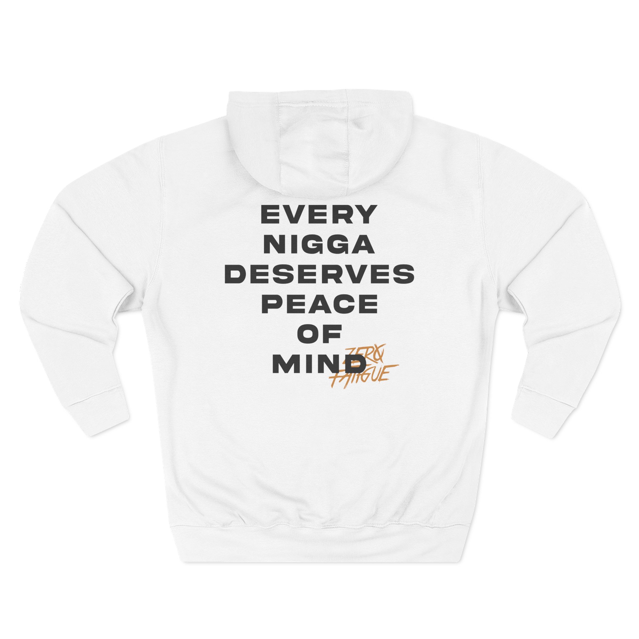 Smino Every Nigga Deserves Peace of Mind Three-Panel Fleece Hoodie