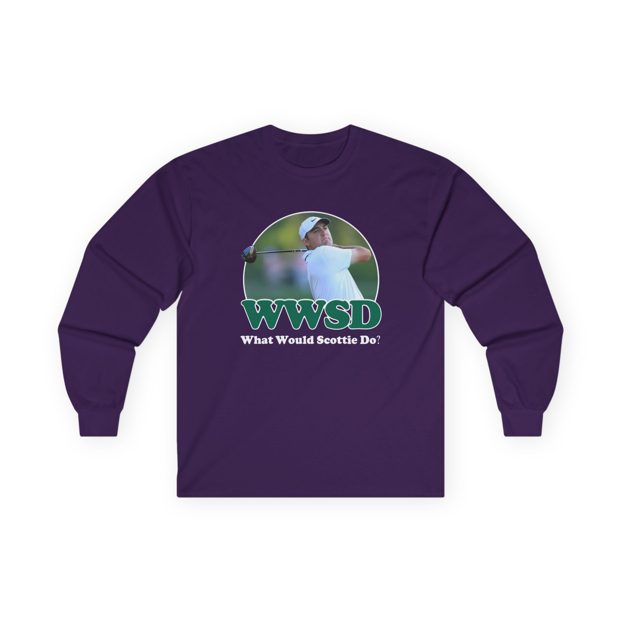 Scottie Scheffler What Would Do Wwsd Unisex Ultra Cotton Long Sleeve Tee